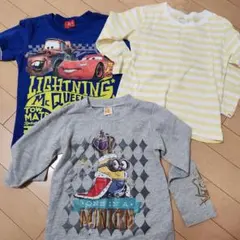 保育園着 長袖カットソー3点セット 110cm