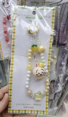 ちいかわMINISO 海外限定 フルーツスマホストラップモモンガ - メルカリ
