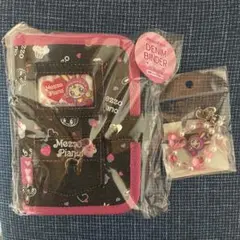 メゾピアノ ナルミヤ　シール帳 ベリエちゃん デニムバインダー　オリンピア