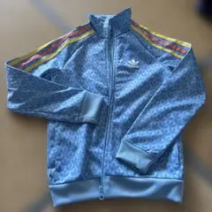 adidas ライトブルー ジャージ