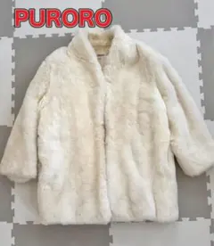PURORO ジャケット 白/ホワイト