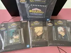 僕のヒーローアカデミア G賞 ラバーコースター 4枚セット