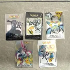 ポケモン 初音ミク ポケミクライブ ららぽーと 特典 クリアカード 全5種