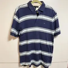 トミーヒルフィガーラガーポロシャツ ボーダー TOMMYHILFIGER