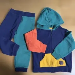 キッズ パーカー パンツ セットアップ