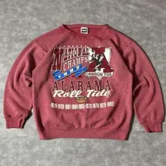 R*様 90s USA製 TULTEX アラバマ大学 スウェット XL 杢メンズ