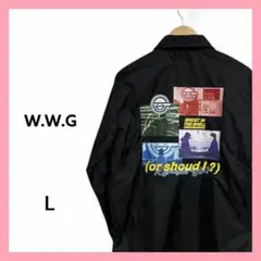 W.W.G 攻殻機動隊　ナイロンジャケット　レア　Lのサムネイル