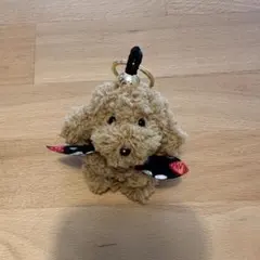 トイプードル風 ぬいぐるみキーホルダー
