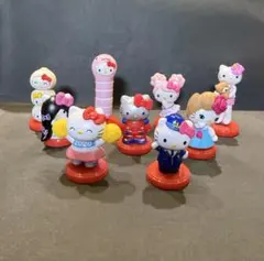 お値下げ チョコエッグ ハローキティコラボ 平成ギャルキティ デヴィ夫人キティ