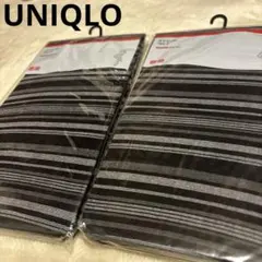 【新品未開封】UNIQLO ユニクロ タイツ M/L 60デニール 2袋+１　黒