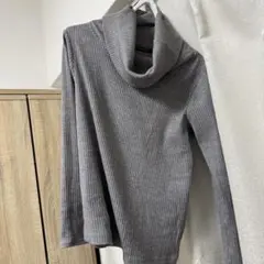 INGNI グレー タートルネック ニット