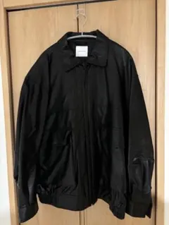 FREAK'S STORE フェイクレザーブルゾン/ビッグシルエットブルゾン