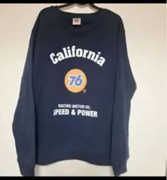 76Lubricants ナナロク/トレーナー(ブラック)SIZE=L