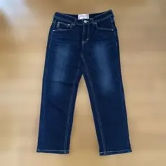 C17 デニムジーンズ　クロップドパンツ　Sサイズ