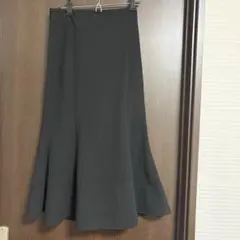 黒 フレアスカート ポリエステル製　DHOLICのサムネイル
