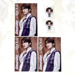 同梱割⭕️ SnowMan SERIOUS 購入特典 シール＋カード 深澤辰哉