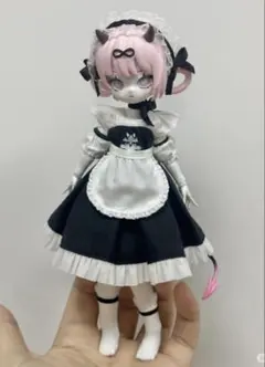 【CHUZTING】 悪魔角　1/8 ドール服　メイド服　アウトフィット