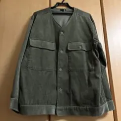 LAKOLE コーデュロイシャツ Mサイズ オリーブ