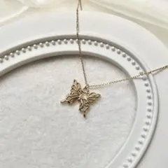 No.1936 ハンドメイド　蝶のネックレス
