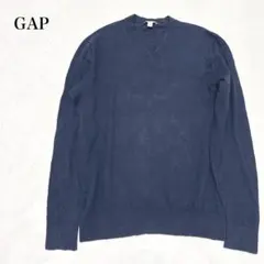 GAP Vネックセーター 長袖 ハイゲージニット コットン ベーシック 洗えるのサムネイル