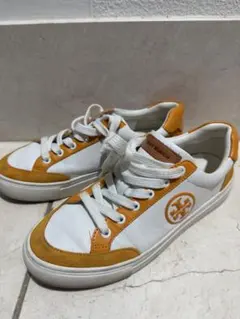 Tory Burch ホワイト/オレンジ スニーカーのサムネイル
