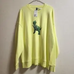 【新品/未使用】H&M トイ・ストーリー レックス スウェット XLサイズ