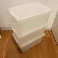 無印　ポリプロピレンキャリーボックス 3個セット