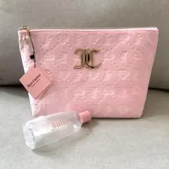 【新品】Juicy Couture トラベルポーチ ピンク　ボトル付きのサムネイル