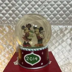 ミッキー・ミニー スノードーム 2014年