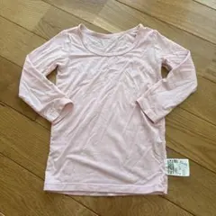 UNIQLO HEATTECH ピンク シャツ肌着 90