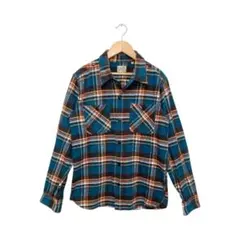 HOUSTON ヒューストン フランネルチェックシャツ 【M】