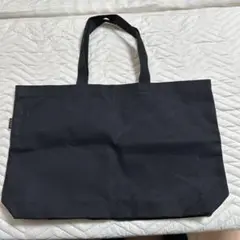 黒いキャンバスエコバッグ