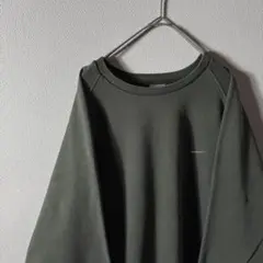 J*a様 希少カラー 00s NIKE ワンポイント 刺繍 スウッシュ ラグラン