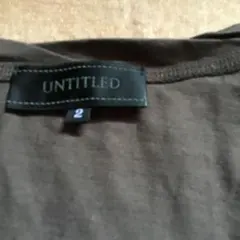 UNTITLED アンタイトル 半袖 Tシャツ グサイズ2のサムネイル