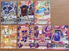 アイカツカード 7枚セット＋おまけ付き ソウルマリオネット、オデットスワン 他