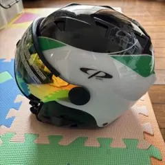 Nozawa様専用スキー・スノーボードヘルメット　バイザー付き