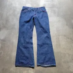 70s BLUE WAYベルボトムTALONジップ赤ステッチvintageのサムネイル
