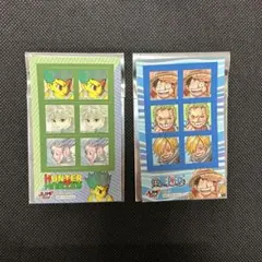 ジャンプショップ 新春 ステッカー / ワンピース ハンターハンター