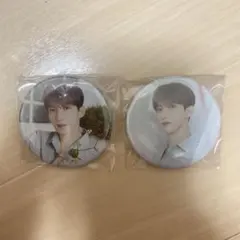 SEVENTEEN カフェ 缶バッジ 2種 DK ドギョム