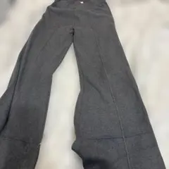 Sylph. グレー ワイドレッグ スパッツ　大きいサイズ