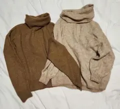 H&Mニット2枚セット