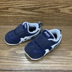 ASICS SUKU2 ネイビー スニーカー／一本ベルト