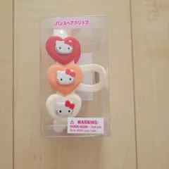 Sanrio Hello Kitty バンスヘアクリップ ハートのサムネイル