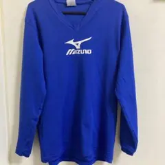 MIZUNO ブルー 長袖シャツ Mサイズのサムネイル
