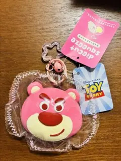 ディズニー トイ・ストーリー ロッツォ ダイカット スクイーズ キーホルダー