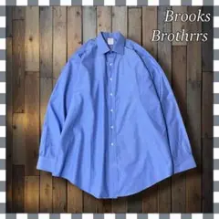 ブルックスブラザーズ ノンアイロン 無地シャンブレーシャツ XL