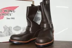 レッドウイング 廃盤 エンジニアブーツ スエード 9 .5D RED WING レッドウィング 8268 スエード エンジニア ブーツ