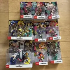 Splatoon amiibo コレクション　9点セット