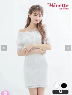 キャバドレス　白