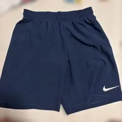 NIKE ナイキDri-FIT ハーフパンツ　Mサイズ　ネイビー　サッ